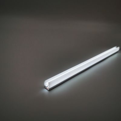 12VDC 단일 유리 선반 LED 조명 디스플레이 보석 쇼케이스를위한 스탠드