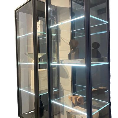 맑은 흰색 덤핑과 3500K 색온도를 가진 싱글 글래스 셸프 LED 디스플레이 라이트