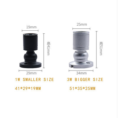 3W 현대 LED 스팟 라이트 조절 색 온도