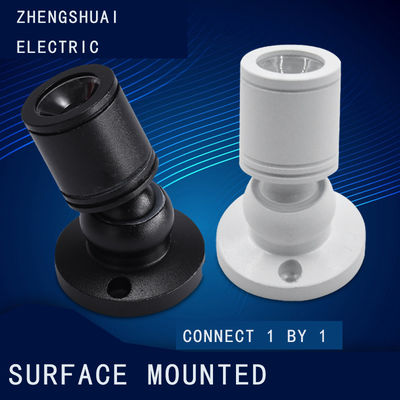 ZS-1001 현대 알루미늄 3W IP44 LED 미니 스팟 라이트 3000K/4000K/6000K 80CRI
