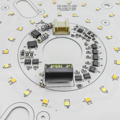 220mm 디밍 가능한 둥근 LED 천장 조명 교체 120v 알루미늄 PCB 보드 회로 PCBA 천장 조명
