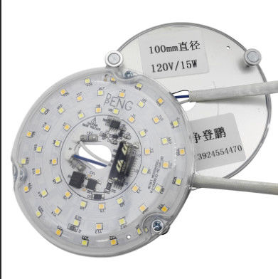 120V 15W 운전자 없는 디아 100mm LED 모듈 LED 팬 라이트와 ETL 인증서 천장 팬 LED 라이트 교체