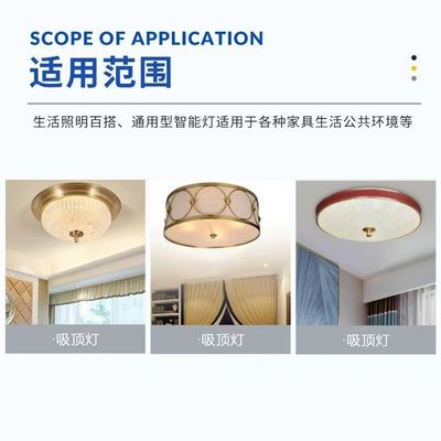 8.66" 220mm 디밍 가능한 원형 LED 천장 조명 교체 120v FCC,ETL,CB,CE,LVD,EMC 인증을 가진 알루미늄