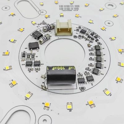 8.66" 220mm 디밍 가능한 원형 LED 천장 조명 교체 120v FCC,ETL,CB,CE,LVD,EMC 인증을 가진 알루미늄