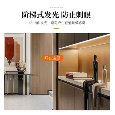 캐비닛 아래 LED 라이트 바 현대의 알루미늄 스탠드 LED 라이트 쇼케이스 디스플레이