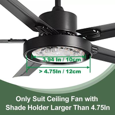 120V 15W 드라이버 없는 다이아 100mm LED 라이트 LED 팬 라이트 ETL 인증과 함께 LED 천장 팬 LED 라이트 교체