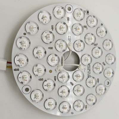 하이 루멘 3KV 급증 보호 세 가지 색상 9-25W 팬 라이트 교환 LED DOB 모듈 천장 팬 라이트 교체
