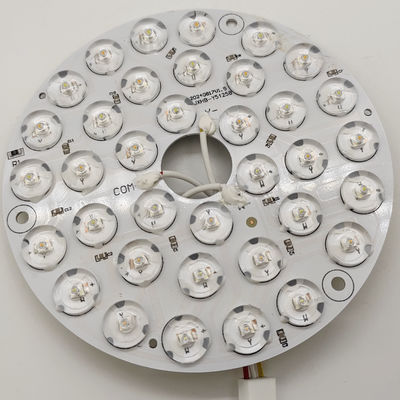하이 루멘 3KV 급증 보호 세 가지 색상 9-25W 팬 라이트 교환 LED DOB 모듈 천장 팬 라이트 교체