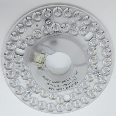 알루미늄 PCB 보드 팬 라이트 9 18 22 25 32 48 와트 LED DOB 모듈 천장 팬 라이트 교체