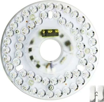 Dia125mm 원형 PCB 보드 4.9' LED 리트로피트 라이트 키트 22W 색상 3CCT 3000K/4500K/6000K CRI90 천장 팬 라이트 교체 패널 PCB 천장 라이트 LED 리트로피트 키트 120V 2200LM