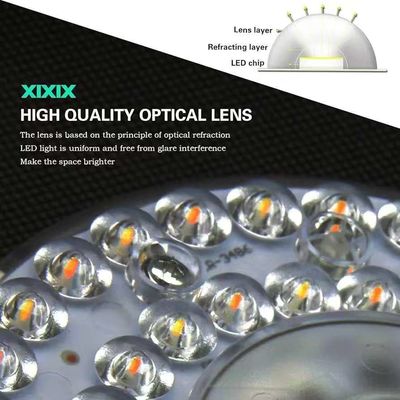 Dia125mm 원형 PCB 보드 4.9' LED 리트로피트 라이트 키트 22W 색상 3CCT 3000K/4500K/6000K CRI90 천장 팬 라이트 교체 패널 PCB 천장 라이트 LED 리트로피트 키트 120V 2200LM