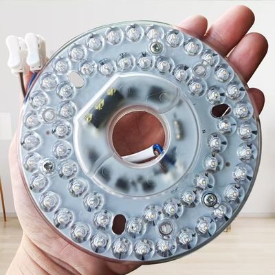 Dia125mm 원형 PCB 보드 4.9' LED 리트로피트 라이트 키트 22W 색상 3CCT 3000K/4500K/6000K CRI90 천장 팬 라이트 교체 패널 PCB 천장 라이트 LED 리트로피트 키트 120V 2200LM