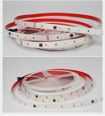 에드 2835 SMD 120leds 실행 램프 바 스마트 LED 스트립 라이트 테이프 DC24V 10m 끄는 역류 스트립 라이트