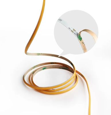 중국 공장 초 얇은 COB 라이트 스트립 2.8mm/2.7mm/3mm/5mm 미니 라이트 스트립 12V 24V 자동차 라이트 스트립 480leds 384leds