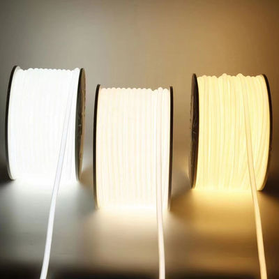 110V 220V 방수 COB LED 라이트 스트립 PVC 접착제 사용자 정의 블루 / 아이스 블루 / 화이트 / 그린 / 보라색 / 골든 / 분홍색
