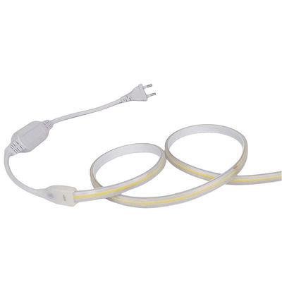 110V 220V 방수 COB LED 라이트 스트립 PVC 접착제 사용자 정의 블루 / 아이스 블루 / 화이트 / 그린 / 보라색 / 골든 / 분홍색