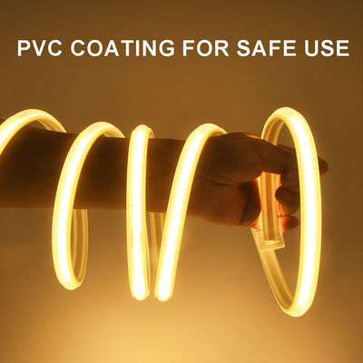 고전압 110V 220V 실외 방수 IP65 LED Cob 스트립 라이트 쇼핑몰 가정 장식