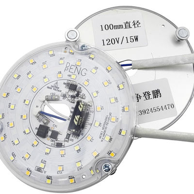 15W 100MM LED 조명 엔진 식사실 120V 천장 팬 패널 리모프트 키트와 DOB 모듈 LED 천장 팬 빛 교체