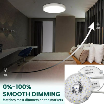 15W 100MM LED 조명 엔진 식사실 120V 천장 팬 패널 리모프트 키트와 DOB 모듈 LED 천장 팬 빛 교체