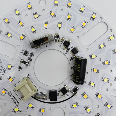 5CCT 18W / 24W DIP 스위치 마녀 전력으로 천장 조명 팬 LED 모듈 120V 천장 팬 패널 복원 키트 DOB 모듈