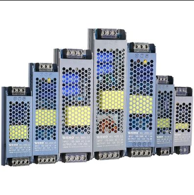 AC에서 DC 극 얇고 얇은 전원 공급 12V/24V 60W 100W 150W LED 드라이버 스위칭 전원 공급 Led 스트립 라이트 틴 박스
