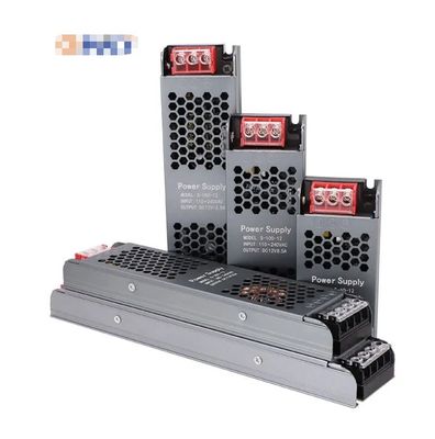 울트라 얇고 슬림 전원 공급 12V/24V 60W 100W 150W LED 드라이버 LED 스트립 라이트 틴 박스의 전원 공급