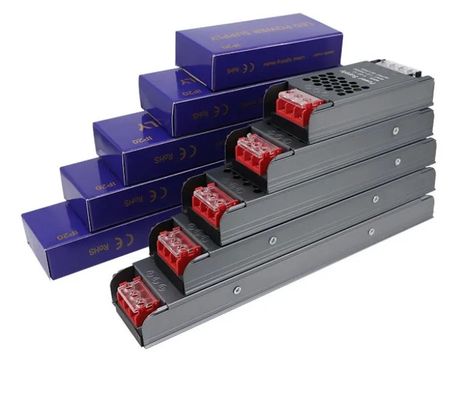 울트라 얇고 슬림 전원 공급 12V/24V 60W 100W 150W LED 드라이버 LED 스트립 라이트 틴 박스의 전원 공급
