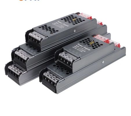 울트라 얇고 슬림 전원 공급 12V/24V 60W 100W 150W LED 드라이버 LED 스트립 라이트 틴 박스의 전원 공급
