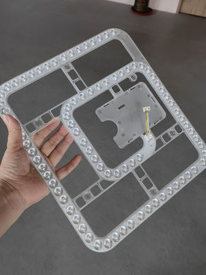 조명 장치 SMD LED PCB 모듈 120V 3/5CCT 교체 원형 렌즈 LED 조명 모듈 천장 패널