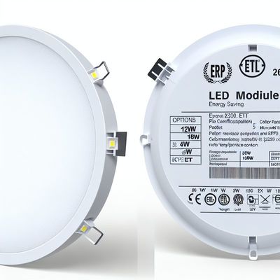 ERP ETL 인증 24W 원형 LED 패널 조명, CCT 조절 가능