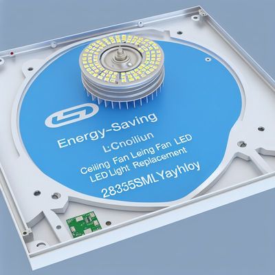 천장 팬 LED 조명 교체 - 알루미늄 PCB, 2835SMD LED, 3000K
