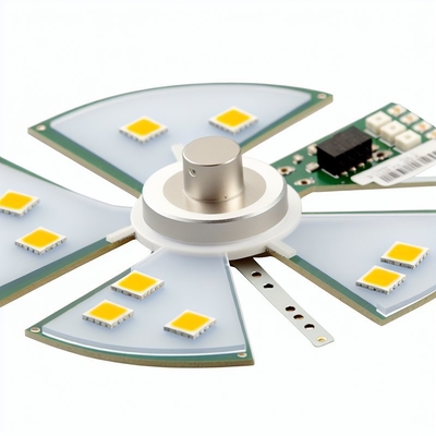 2835SMD LED 천장 선풍기 조명 교체 - 3000K 알루미늄 PCB 에너지 스타 인증