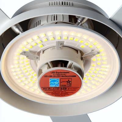 디아 135mm 2835SMD LED 천장 팬 램프 교체 - 에너지 스타 인증