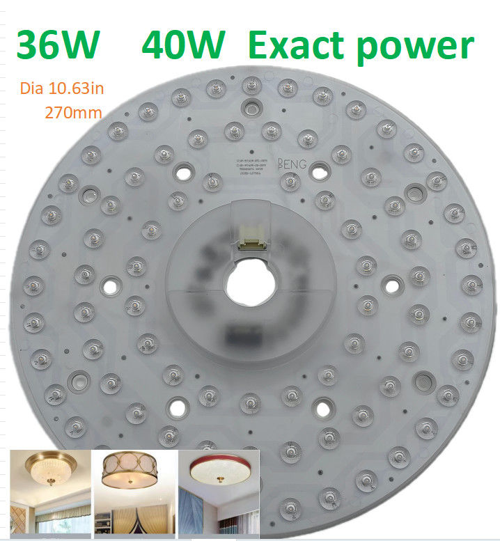 10.63" 270mm 원형 LED 천장등 교체 120v FCC,ETL,CB,CE,LVD,EMC 인증