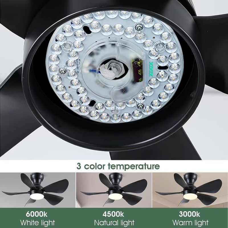 Dia125mm 원형 PCB 보드 4.9' LED 리트로피트 라이트 키트 22W 컬러 3000K/4500K/6000K CRI90 천장 팬 라이트 교체 패널 PCB, 천장 라이트 LED 리트로피트 키트,120V 2200LM,