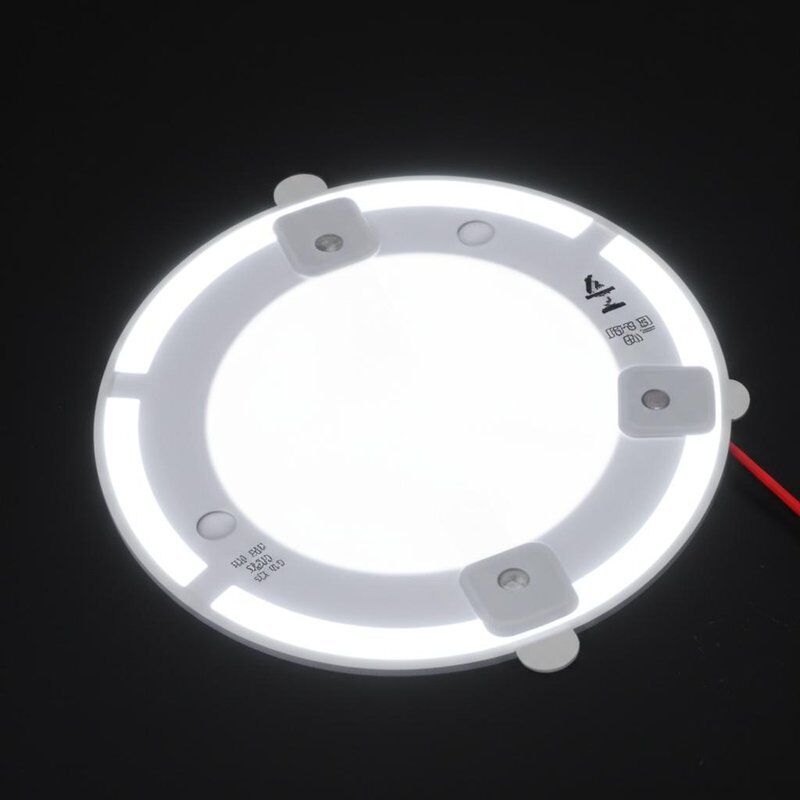 LED 2835SMD 천장 팬 LED 조명 교체 Dia135mm 3000K 색 온도 밝고 에너지 절약 조명 옵션