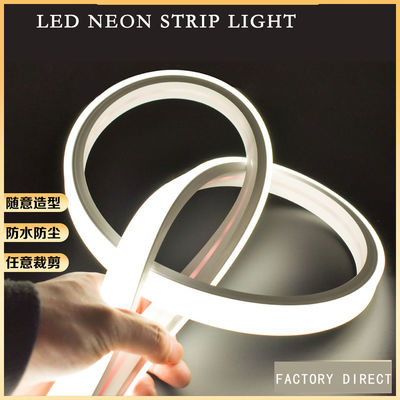 방수 IP54 실리콘 LED 네온 스트립 라이트 색상 렌더링 인덱스 3000K/4000K/6000K