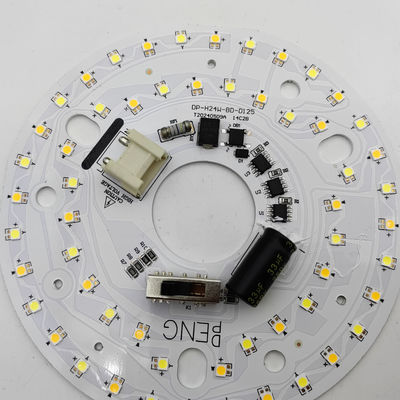 Dia125mm 4.9inch 24W LED 천장 팬 라이트 리트로피트 키트 천장 라이트 교체 키트 5CCT 3000K 3500K 4000K 5000K 6000K 조정 가능한 12W 18W 24W 스위치, 2800LM 120V ETL 2 4 와트