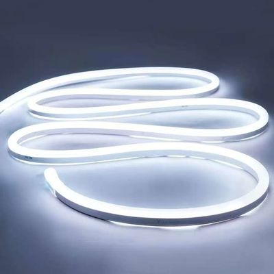 16.5FT / 5 미터 얼룩없는 실리콘 LED 채널 시스템 밀키 화이트 커버와 함께 유연 튜브 더 넓은 트랙 12mm 방수 LED 스트립 라이트 USC7 WW