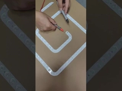 조명 장치 SMD LED PCB 모듈 230v 교체 스퀘어 렌즈 LED 조명 모듈 천장 판